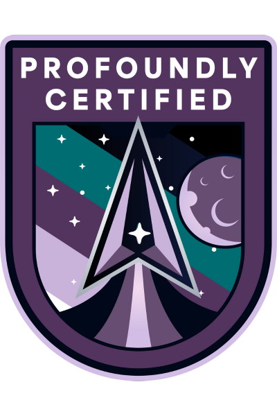 Profoundly Pro Badge